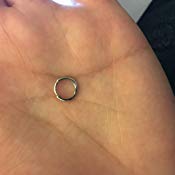 Load image into Gallery viewer, 14k REAL White Gold 1.5mm Thickness Huggie Earrings (8 x 8 mm)
