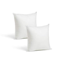 Load image into Gallery viewer, Foamily Throw Pillows Insert Set of 2-12 x 12 Insert for Decorative Pillow Covers - Made in USA - Bed and Couch Pillows
