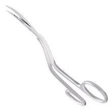 Load image into Gallery viewer, MAKER AND MARKET Applique Long Thin Needlepoint Blade 6.1 Inch - Double Bent Curved Offset Handle Scissors with Sheath Sleeve for Embroidery, Fabric, Thread, Knitting, Sewing, Arts &amp; Craft (Satin)
