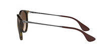 Load image into Gallery viewer, Ray-Ban Women&#39;s RB4171 Erika Sunglasses, Dark Rubber Tortoise/Brown Gradient, 54 mm
