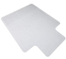 Load image into Gallery viewer, OFM Office Chair Mat for Hardwood Floor - Easy Glide Computer Desk Chair Floor Mat on Hardwood Floors - Plastic Rolling Chair Mat for Hard Floors for Work, Home, Gaming with Extended Lip (36” x 48”)
