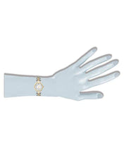 Load image into Gallery viewer, Amazon Essentials Women's Easy to Read Two-Tone Bracelet Watch, AE/5005WTTT
