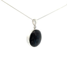 Load image into Gallery viewer, Starborn Nuummite Stone Pendant Necklace (22")
