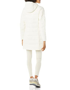 Amazon Essentials Women's Lightweight Water-Resistant Packable Puffer Coat, White, X-Large