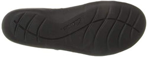 Clarks womens Ashland Spin Q Slip On Loafer, Black, 8.5 US