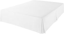 Load image into Gallery viewer, AmazonBasics Pleated Bed Skirt - Queen, Bright White &amp; Lightweight Super Soft Easy Care Microfiber Sheet Set with 16" Deep Pockets - Queen, Bright White

