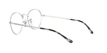 Load image into Gallery viewer, Ray-Ban RX3582V Metal Round Prescription Eyeglass Frames, Matte Silver/Demo Lens, 51 mm
