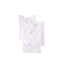 Load image into Gallery viewer, Calvin Klein Men's Cotton Classics Short Sleeve V-Neck T-Shirt, White (3 Pack), X-Large
