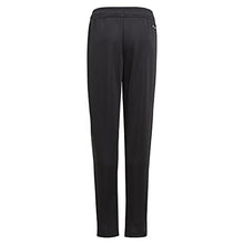 Load image into Gallery viewer, adidas Kids' Tiro Track Pants, Black/Dark Grey Heather, XX-Small
