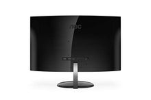 Load image into Gallery viewer, AOC CU32V3 32" Super-Curved 4K UHD monitor, 1500R Curved VA, 4ms, 121% sRGB Coverage / 90% DCI-P3, HDMI 2.0/DisplayPort, VESA, Black
