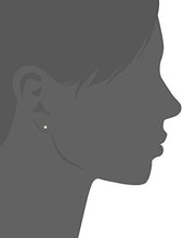 Load image into Gallery viewer, 10k Yellow Gold Princess Diamond Stud Earrings (1/10 cttw, J-K Color, I2-I3 Clarity)
