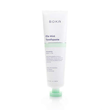 Load image into Gallery viewer, Boka Ela Mint Natural Toothpaste - Nano-Hydroxyapatite for Remineralizing and Sensitivity, Fluoride-Free I Dentist Recommended, Made in USA I 4oz
