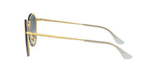 Load image into Gallery viewer, Ray-Ban Unisex-Adult RB3574N Blaze Sunglasses, Gold/Blue Gradient Mirror, 59 mm
