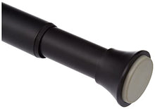 Load image into Gallery viewer, Amazon Basics Tension Curtain Rod, Adjustable 36-54" Width - Chrome, Classic Finial
