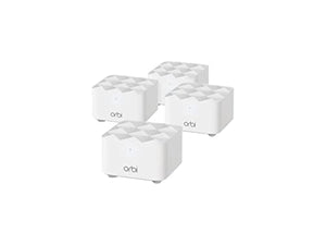 NETGEAR Orbi RBK14-100NAS Whole Home Mesh WiFi System - up to 1.2Gbps high-Performance WiFi with up to 6,000 Square feet of Coverage. Expand Your Home’s WiFi Coverage to Eliminate WiFi Dead Zones