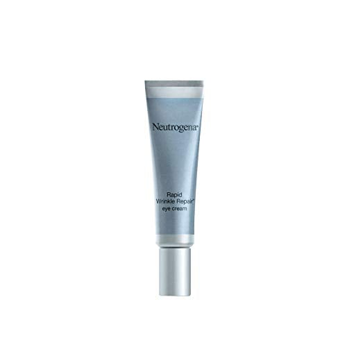 Neutrogena Rapid Wrinkle Repair Anti-Wrinkle Retinol Under Eye Cream for Dark Circles & Under Eye Bags - Wrinkle Eye Cream with Hyaluronic Acid, Glycerin & Retinol Cream, 0.5 fl. oz