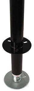 Quick Products JQ-3500B-7P Power A-Frame Electric Tongue Jack with 7-Way Plug - 3,650 lbs. Lift Capacity, Black