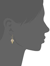Load image into Gallery viewer, 14K Gold Plated Pearl Inlaid Ice Cream Earrings for Women Light Weight Birthday Valentine&#39;s Day Mothers Day Christmas Gift
