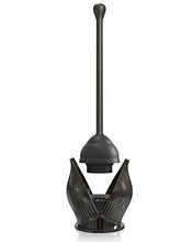 Load image into Gallery viewer, YANXUS Toilet Plunger with Holder, Efficient Plungers for Bathroom, Hideaway Toilet Plunger Heavy Duty, Drip-Free Toilet Bowl Plunger with Cover
