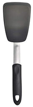 Load image into Gallery viewer, Unicook 2 Pack Flexible Silicone Spatula, Turner, 600F Heat Resistant, Ideal for Flipping Eggs, Burgers, Crepes and More, Black
