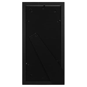 Malden - 951-346 4x6 3-Opening Collage Picture Frame - Displays Three 4x6 Pictures - Black
