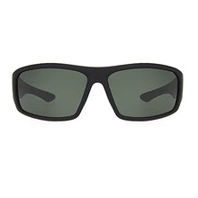 Load image into Gallery viewer, Dockers Men&#39;s Gavin Sunglasses Polarized Wrap, Black, 57mm
