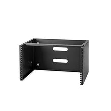 Load image into Gallery viewer, StarTech.com 6U Wall Mount Network Rack - 14 Inch Deep (Low Profile) - 19&quot; Patch Panel Bracket for Shallow Server and IT Equipment, Network Switches - 44lbs/20kg Weight Capacity, Black (WALLMOUNT6)
