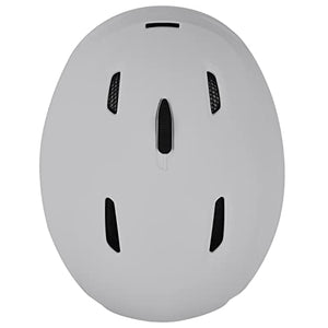 Retrospec Zephyr Ski & Snowboard Helmet for Adults - Adjustable with 9 Vents - ABS Shell & EPS Foam - Matte Slate - Large 59-62cm