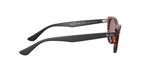 Ray-Ban Women's RB4314N Nina Sunglasses, Havana Red/Photochromic Violet, 54 mm