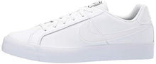 Load image into Gallery viewer, Nike Women's Court Royale AC Sneaker, White/White-Black, 8 Regular US
