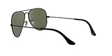 Load image into Gallery viewer, Ray-Ban RB3025 Classic Aviator Sunglasses, Black/Green Polarized, 55 mm
