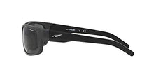 Load image into Gallery viewer, ARNETTE AN4202 Fastball Rectangular Sunglasses, Fuzzy Grey/Grey, 62 mm
