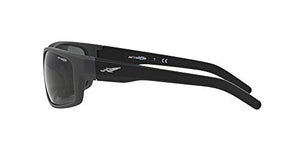 ARNETTE AN4202 Fastball Rectangular Sunglasses, Fuzzy Grey/Grey, 62 mm