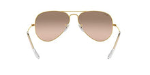 Load image into Gallery viewer, Ray-Ban Rb3025 Classic Aviator Sunglasses, Gold/Pink Mirror Gradient Grey, 55 mm

