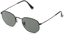 Load image into Gallery viewer, Ray-Ban unisex adult Rb3548n Flat Lens Sunglasses, Black/Polarized Green, 54 mm US
