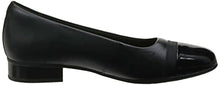 Load image into Gallery viewer, Clarks womens Juliet Monte Pump, Black Leather/Synthetic, 8 US
