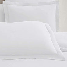 Load image into Gallery viewer, Mellanni Bed Sheet Set + Duvet Cover Set Bundle&amp;Save - Hotel Luxury 1800 Bedding - Bundle Includes: 4pcs Bed Sheet Set and 5pcs Duvet Cover Set (Queen, White)
