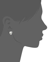 Load image into Gallery viewer, Effy Womens 925 Sterling Silver Tsavorite Stud Earrings, Silver, One Size
