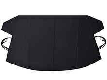 Load image into Gallery viewer, EcoNour Windshield Cover for Ice and Snow | Enhanced 600D Oxford Fabric Windshield Frost Cover for Any Weather | Water, Heat &amp; Sag-Proof Car Windshield Snow Cover | Standard (69 x 42 inches)
