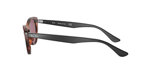 Ray-Ban Women's RB4314N Nina Sunglasses, Havana Red/Photochromic Violet, 54 mm