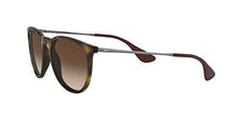 Load image into Gallery viewer, Ray-Ban Women&#39;s RB4171 Erika Sunglasses, Dark Rubber Tortoise/Brown Gradient, 54 mm
