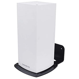 VOMENC Linksys Velop WiFi 6 Mesh Router Wall Mount Bracket Wall Mount Stand Holder,WiFi Accessories for Linksys Velop WiFi 6 MX5 with Easy Installation and Space Saving (1-Pack)