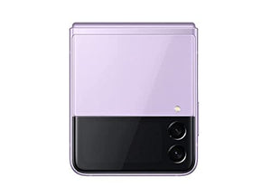 SAMSUNG Galaxy Z Flip 3 5G Factory Unlocked Android Cell Phone US Version Smartphone Flex Mode Intuitive Camera Compact 128GB Storage US Warranty, Lavender (Renewed)