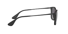 Load image into Gallery viewer, Ray-Ban Unisex-Adult RB4187 Chris Sunglasses, Rubber Black/Grey Gradient, 54 mm
