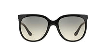 Load image into Gallery viewer, Ray-Ban Women&#39;s RB4126 Cats 1000 Eye Sunglasses, Black/Grey Gradient, 57 mm
