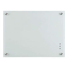 Load image into Gallery viewer, QUEENLINK,Magnetic Glass Board,Glass Whiteboard Board, 36x 24 Inches Glass Dry Erase White Board, 3 Magnets Included, Normal White
