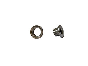 Forest Byke Company Set of 2 Bicycle Derailleur Hanger 25 with mounting Bolts for Schwinn Kona Bianchi Blue BMC Diamondback Cube Raleigh K2 Raleigh Fuji Ghost HARO Marin and More