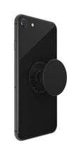 Load image into Gallery viewer, PopSockets: PopGrip with Swappable Top for Phones &amp; Tablets - Black
