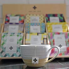 Load image into Gallery viewer, Art of Tea | Organic Earl Grey Crème Tea| 50 Eco Friendly Pyramid Tea Bag Sachets
