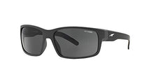 Load image into Gallery viewer, ARNETTE AN4202 Fastball Rectangular Sunglasses, Fuzzy Grey/Grey, 62 mm
